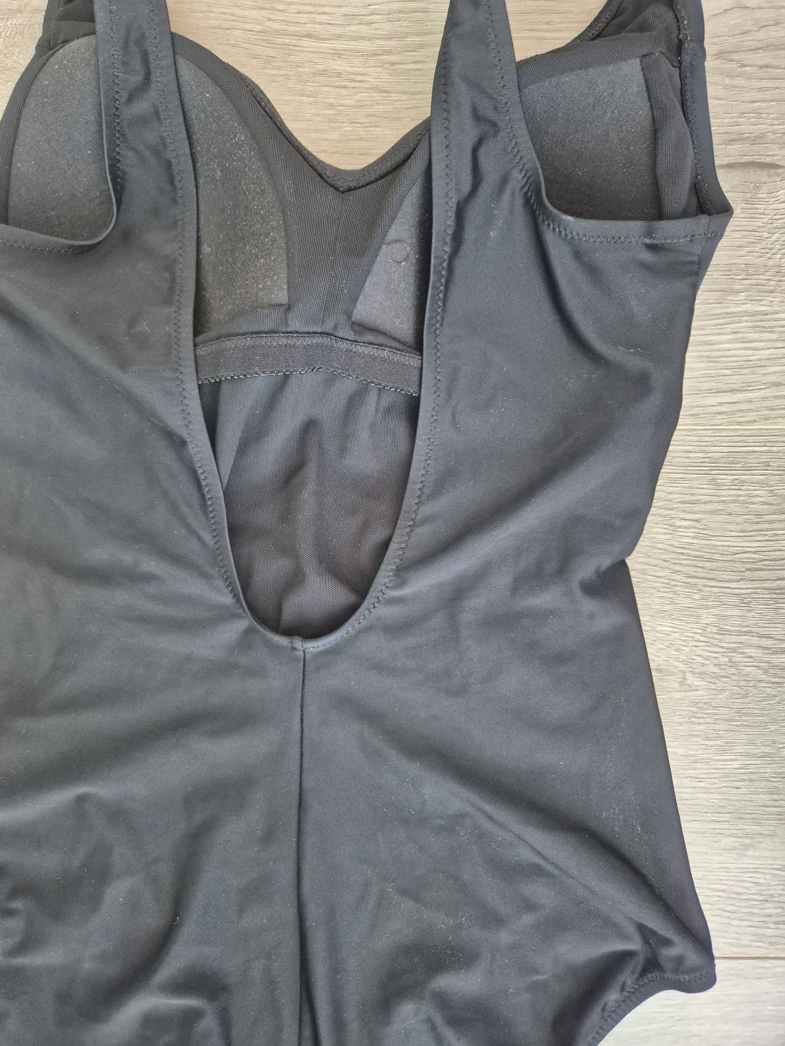Black Swimsuit with Tummy Control & Pleats – JFW – Size 42 (UK 14) – photo 7